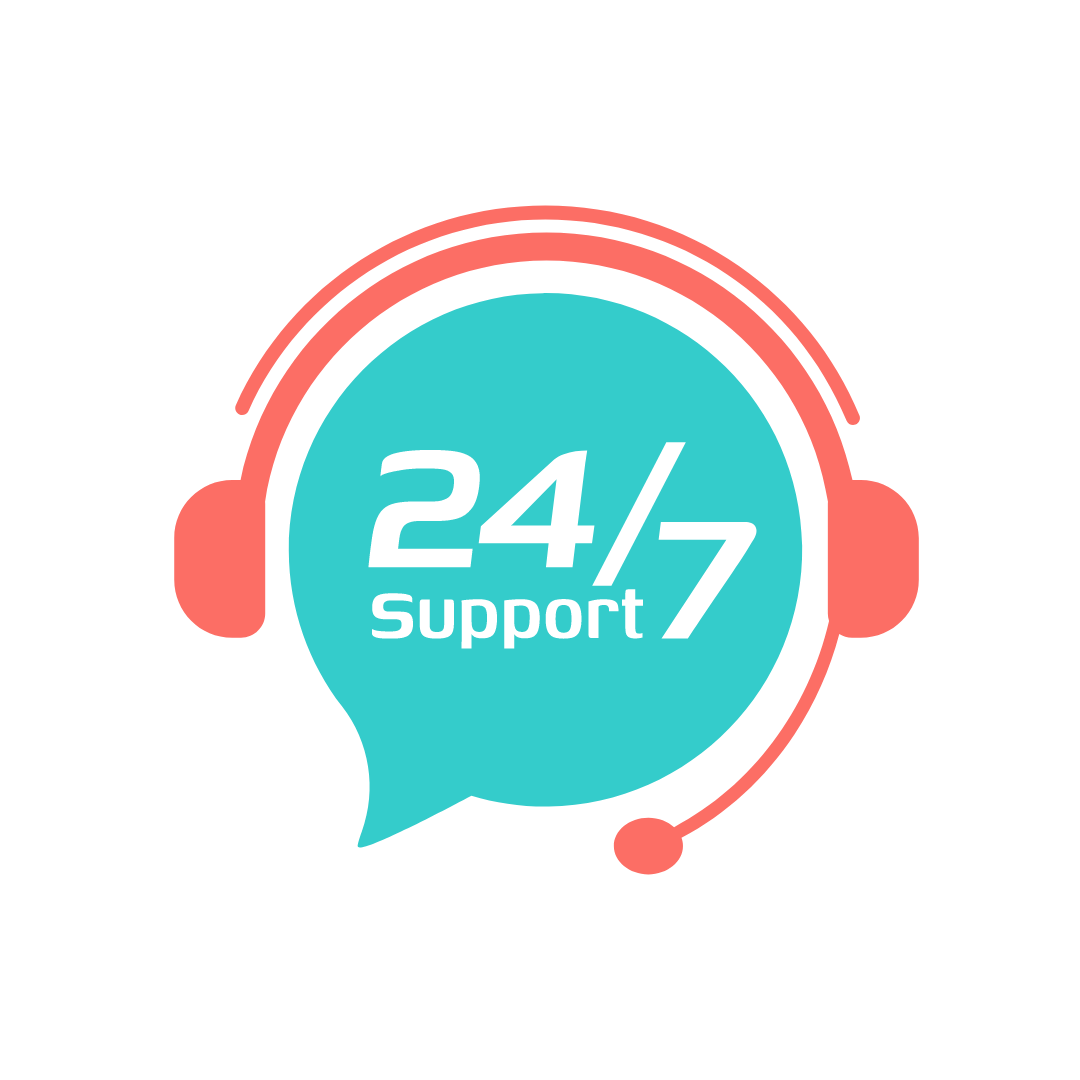 24/7 Airbnb support with The Bnb Agency Icon | Airbnb Marketing Services & Guest Management